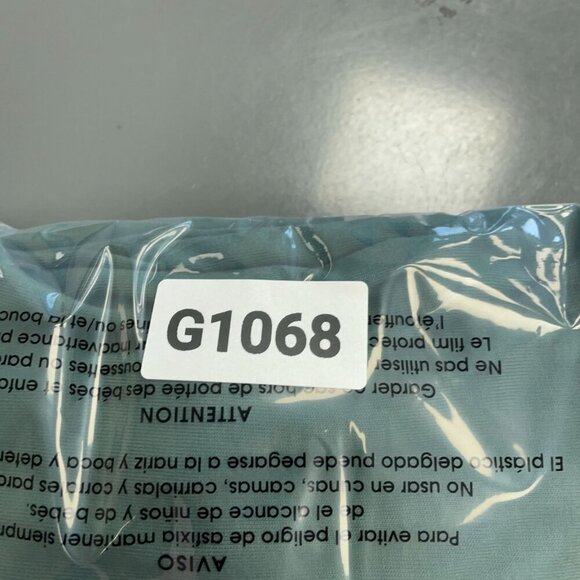 NWOT Lands' End Men's XXL Long Sleeve Green Mock Neck T-Shirt Cotton - Picture 8 of 8